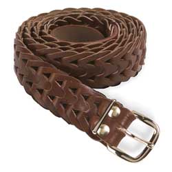 leather weaver belt